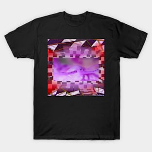 Centipede “Vaporwave” (Pink & Red) T-Shirt